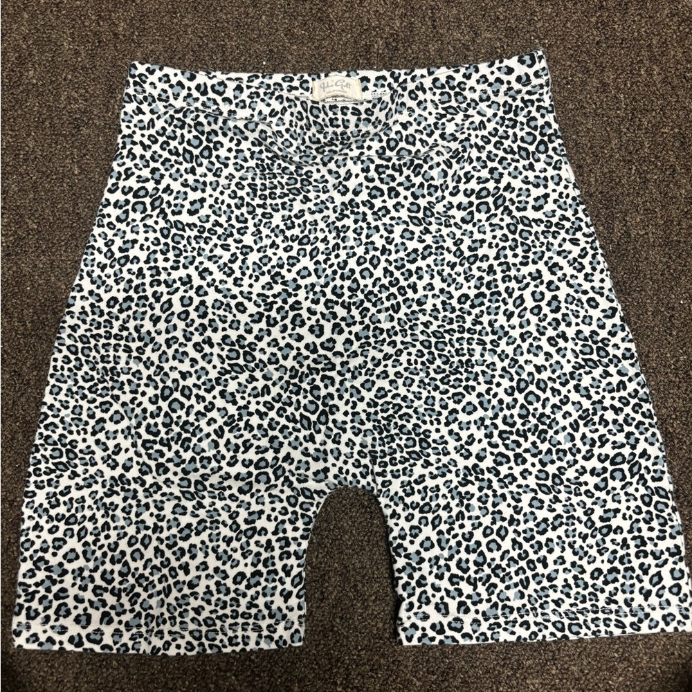 John Galt Leopard Shorts